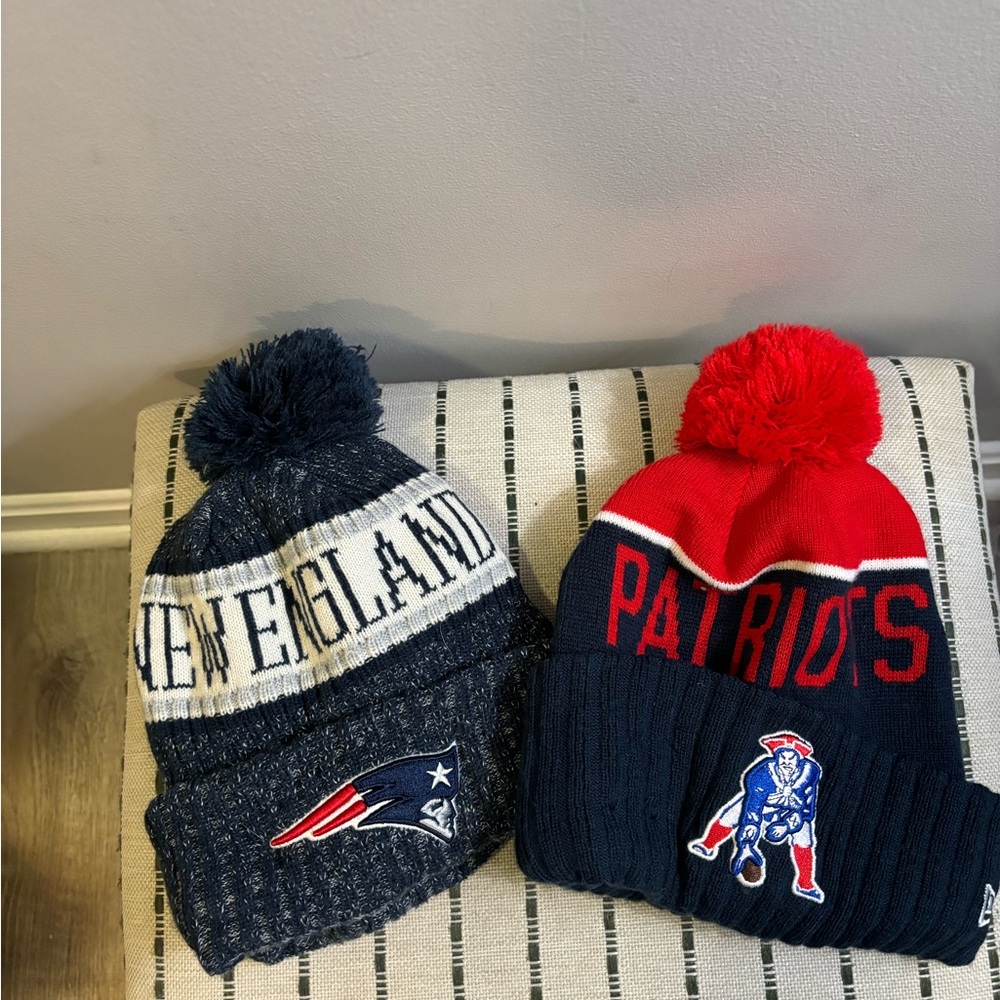 Patriots winter hats